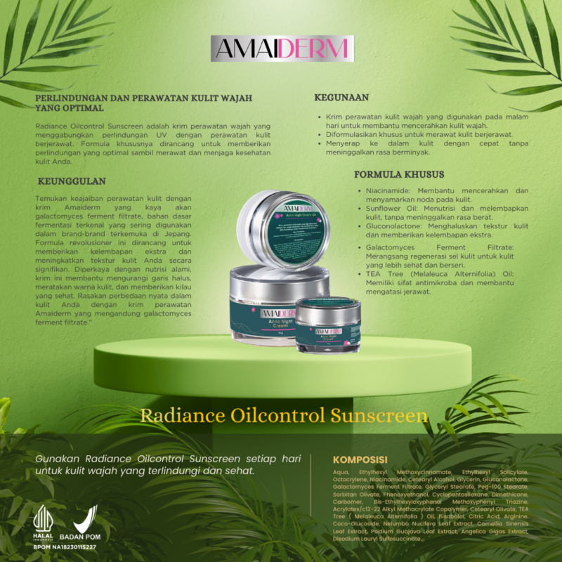 Radiance Oilcontrol Sunscreen