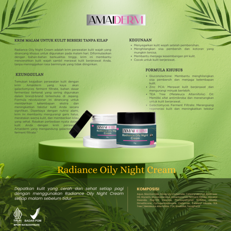 Radiance Oily Night Cream